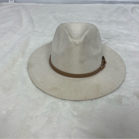 IVORY WIDE BRIM HAT ONE SIZE - Picture 3 of 10